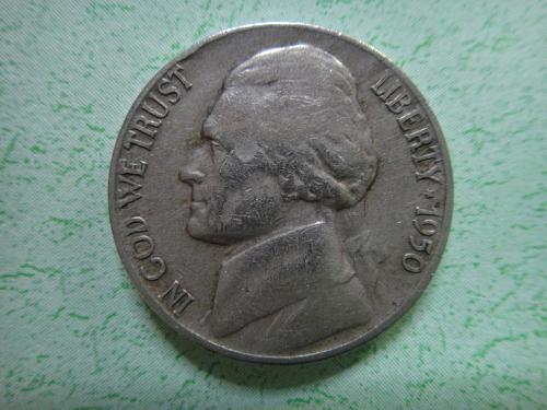 1950-D Jefferson Nickel Very Fine-20