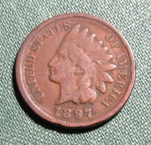 1897P Indian Head Cent