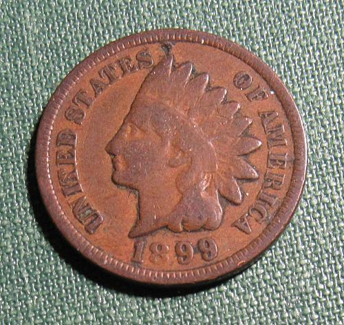 1899P Indian Head Cent