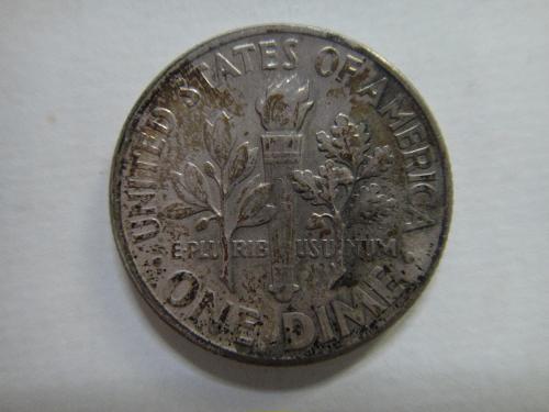 1946 Roosevelt Dime MS-65 (GEM) Russet Green Tone!