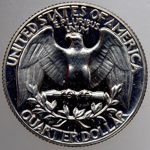 1964 P Washington Quarter#12 PROOF