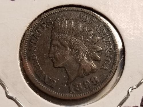 1898 Indian Head Cent P (EF)