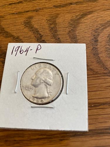 1964 P Washington Quarter