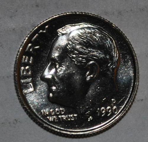 1990 P Roosevelt Dime