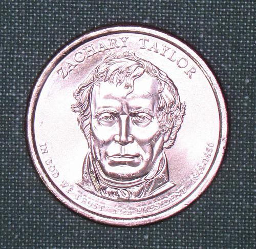 MS Zachary Taylor dollar