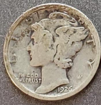 1926-S Mercury Dime