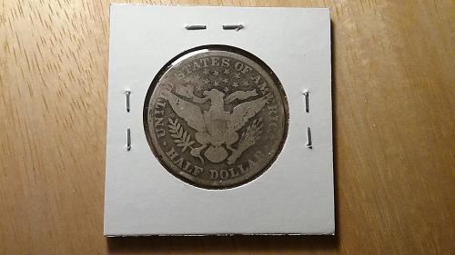 1898 P Barber Half Dollar