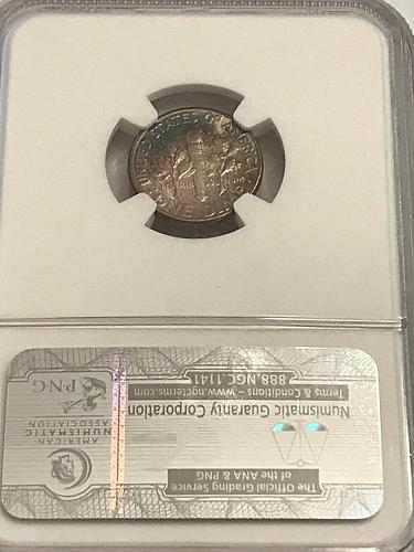 1959 P 10C MS67 NGC Roosevelt Dime