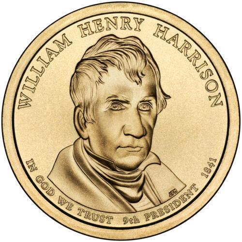 2009 P  WILLIAM HENRY HARRISON  GOLDEN DOLLAR