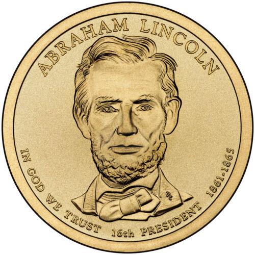 2010   P  ABRAHAM LINCOLN  GOLDEN DOLLAR