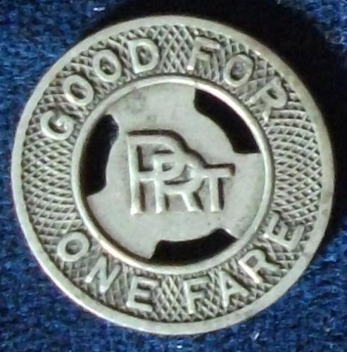Philadelphia PRT (PA) Fare Token