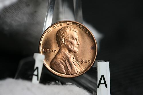 1939 P Lincoln cent Solid Gem BU +