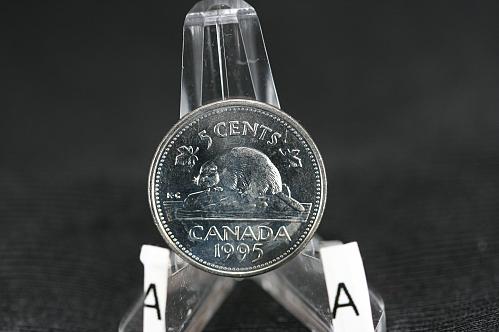 1995 Canada Five Cent BU
