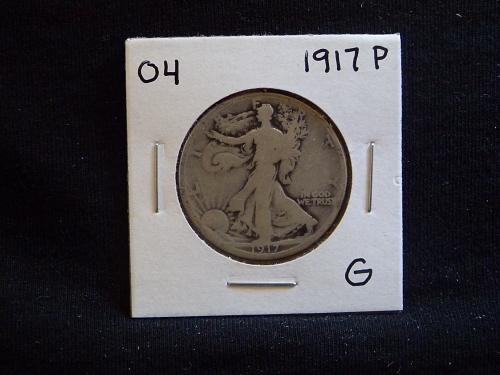 1917 P Walking Liberty Half Dollar