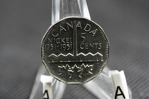 1951 Canada 5 Cent Commemorative