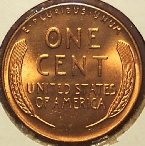 1956 Lincoln Wheat Cent CH BU #0015