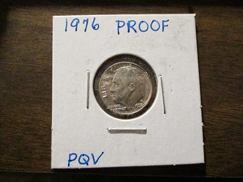 1976s Proof 10 cent  (nice brilliant strike)