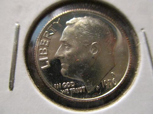 1976s Proof 10 cent  (nice brilliant strike)