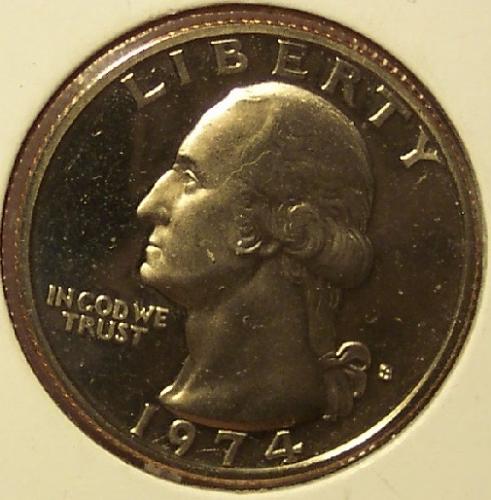 1974-S Proof Washington Quarter PF65 #0034