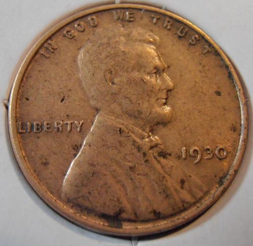 1930 P LINCOLN CENT - EXTRA FINE (30PT9)