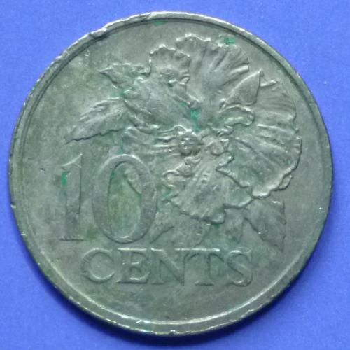 Trinidad and Tobago 10 Cents 1978 km 27