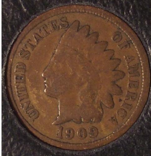 1909 Indian Head Cent Good+ #0232