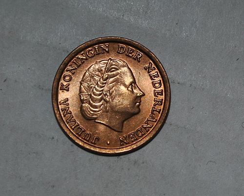 netherlands 1 cent 1953