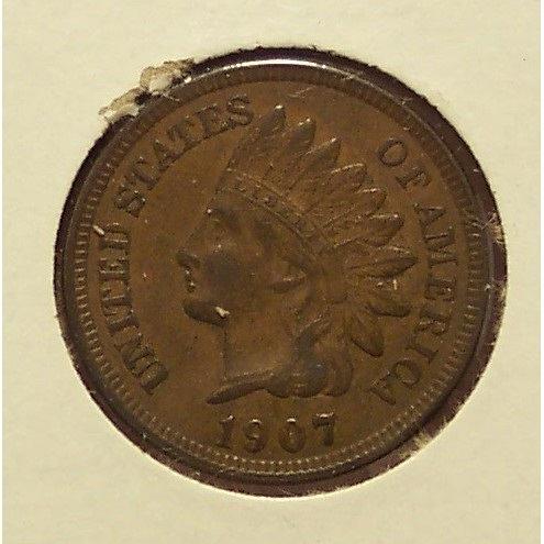 1907 Indian Head Penny EF #0303