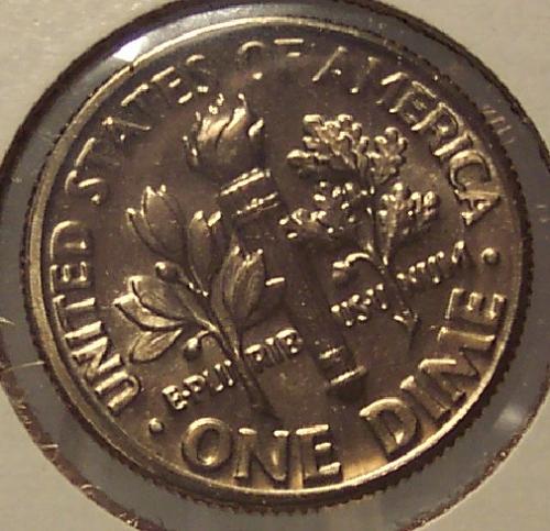 1988-D Roosevelt Dime MS65 In the Cello #0386