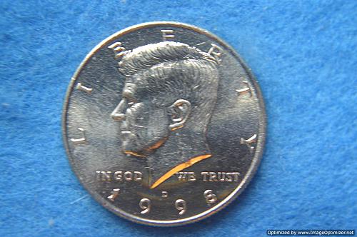 1998 D Kennedy Half Dollars