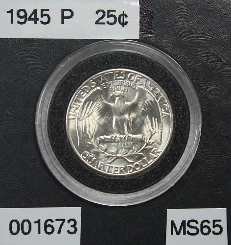 1945 P Washington Quarter