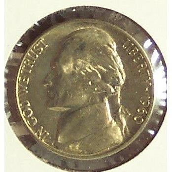 1960-D Jefferson Nickel BU #0531
