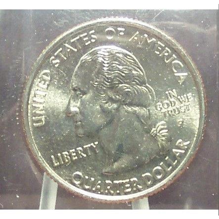 2002-P Indiana State Quarter BU in the Cello #0792