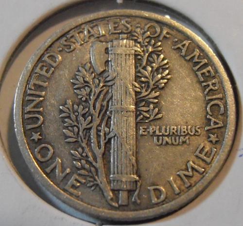 1923 P Mercury Silver Dime (23PAC3)