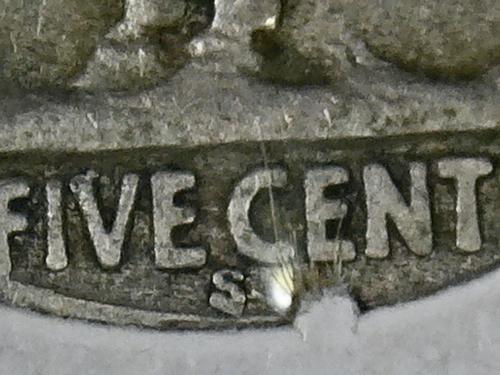 1936 S Buffalo Nickel