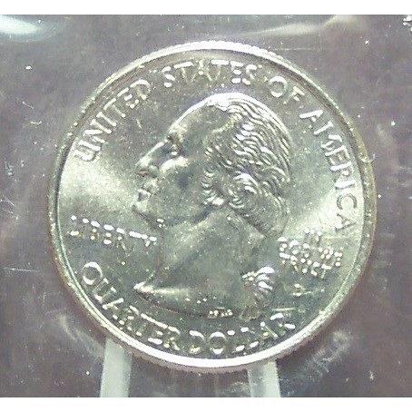 2002-D Louisiana State Quarter BU in the Cello #0864