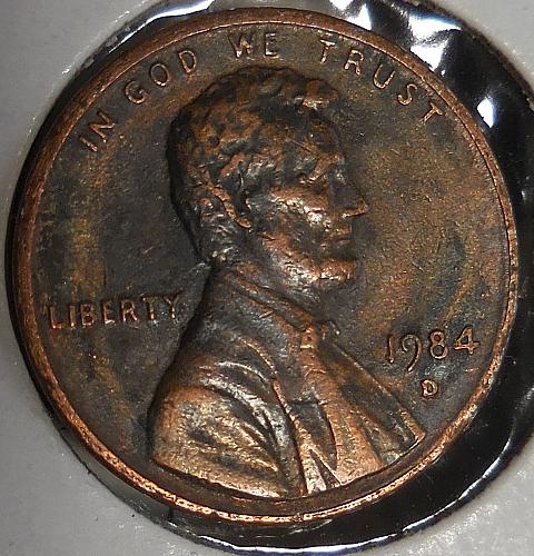 ✅1984-D/D Lincoln Cent Coppercoins 1MM-003✅