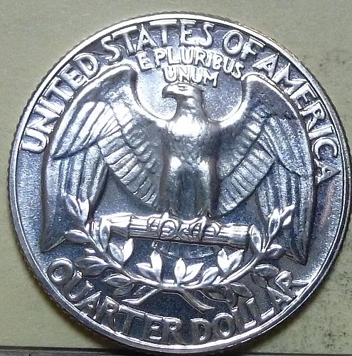 1961-P PROOF Washington Quarter    (B156)
