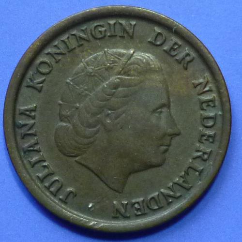 Netherlands 1 Cent 1953 km 180