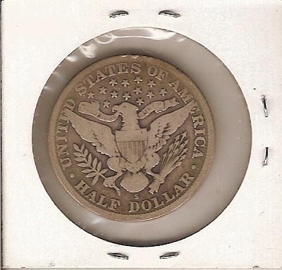 1912-S Barber Half