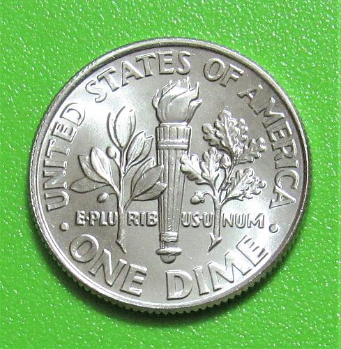 2017-P 10 Cents - Roosevelt Dime - Uncirculated from Mint Roll