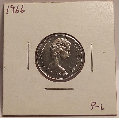 1966 Canada 5 Cents