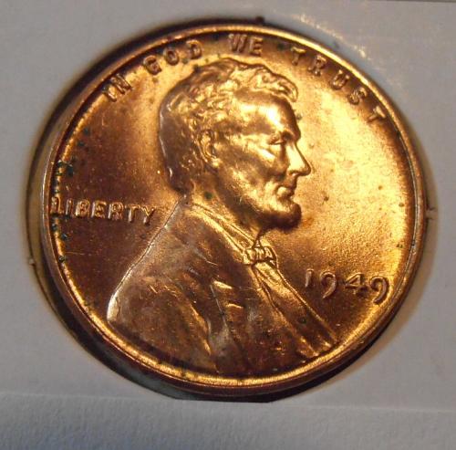 1949 P Lincoln Cent -  BU (49PUJ2)