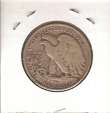 1939 Walking Liberty Half