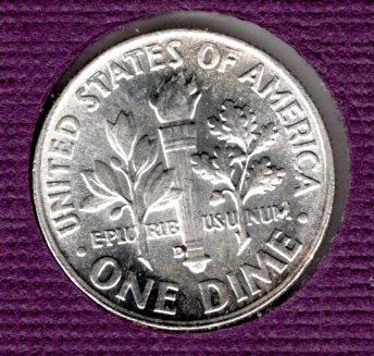 1964d BU Roosevelt Dime -5