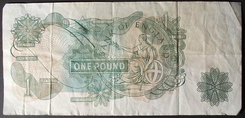 Great Britain P374g Pound VF #3