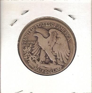 1938 Walking Liberty Half