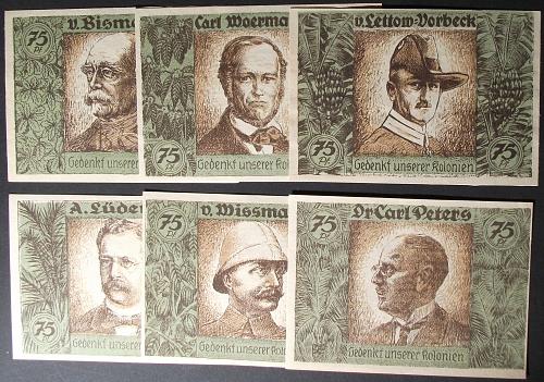 1923 Luderitz Colonial Africa Complete Set