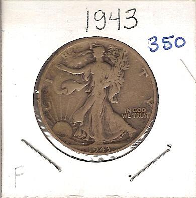 1943 Walking Liberty Half
