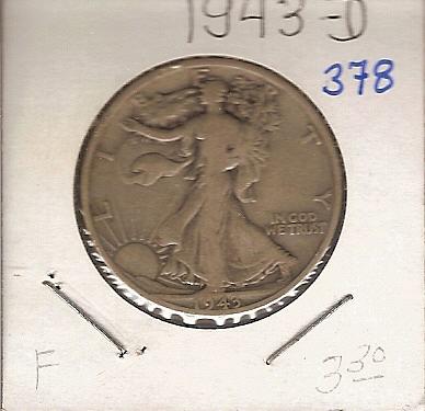 1943-D Walking Liberty Half